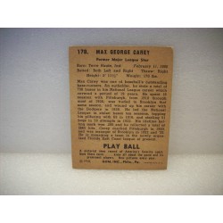 1940 Play Ball Max Carey