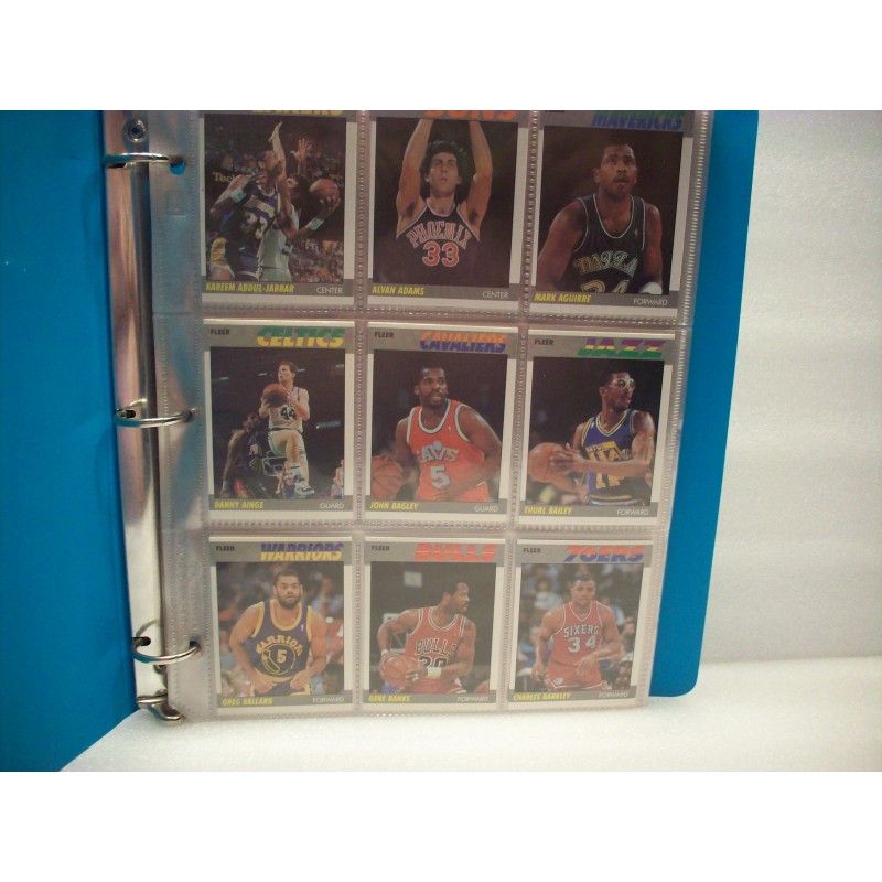 1987 Fleer Basketball Set w Stickers - Missing Jordan