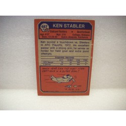 1973 Topps Ken Stabler Rookie