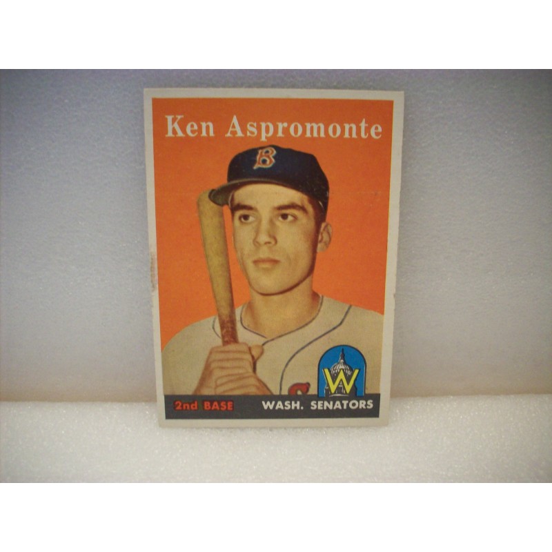 1958 Topps Ken Aspromonte