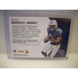 2018 Panini Derek Henry Rookie Auto Patch Numbered