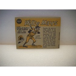 1960 Topps Willie Mays All-Star