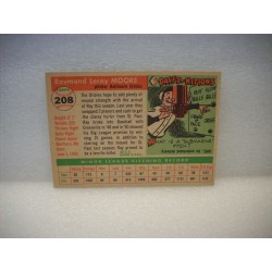 1955 Topps Ray Moore High Number 208