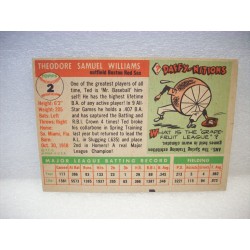 1955 Topps Ted Williams Number 2