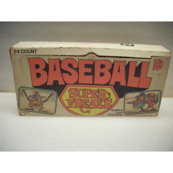 1973 Super Freaks Unopen Wax Box