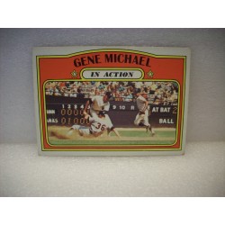 1972 Topps Baseball Gene Michael High Number 714