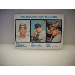 1973 Topps Baseball Rookie Outfielders High Number 611
